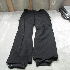 Columbia Titanium Snow Pants Mens Medium Black Cargo  Waterproof Winter Outdoor